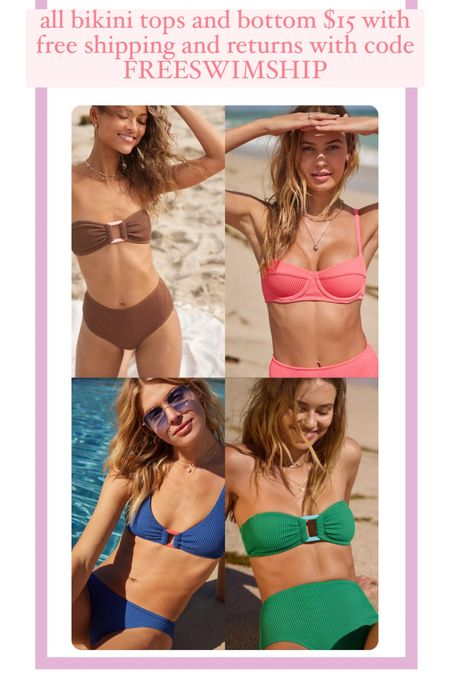 aerie swim sale / spring break / bikini 

#LTKtravel #LTKswim #LTKfindsunder50