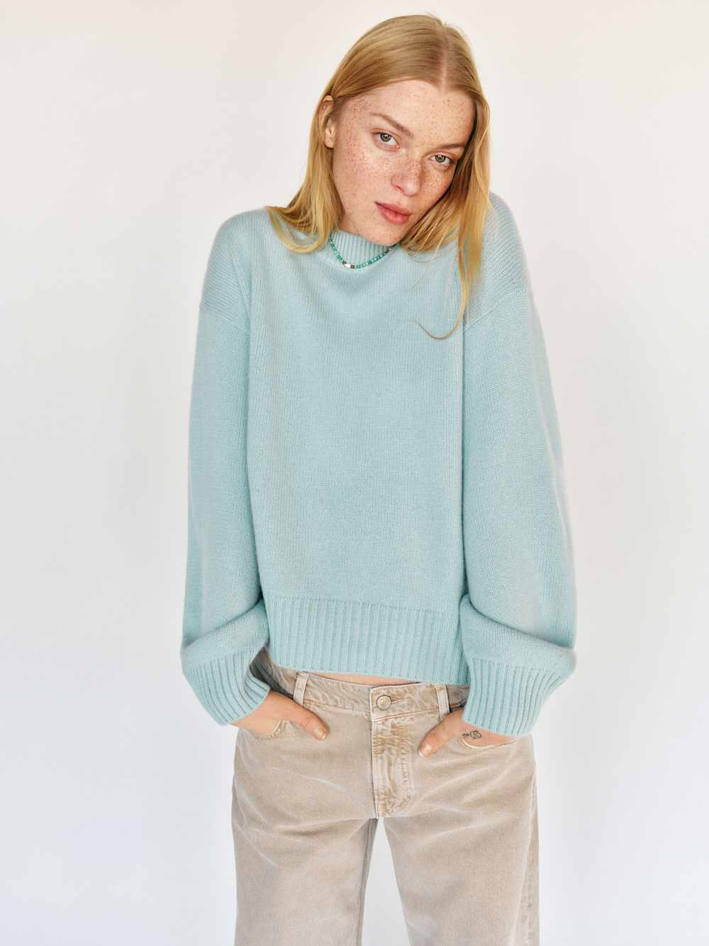 Cove Cashmere Oversized Crew | Reformation (Global)