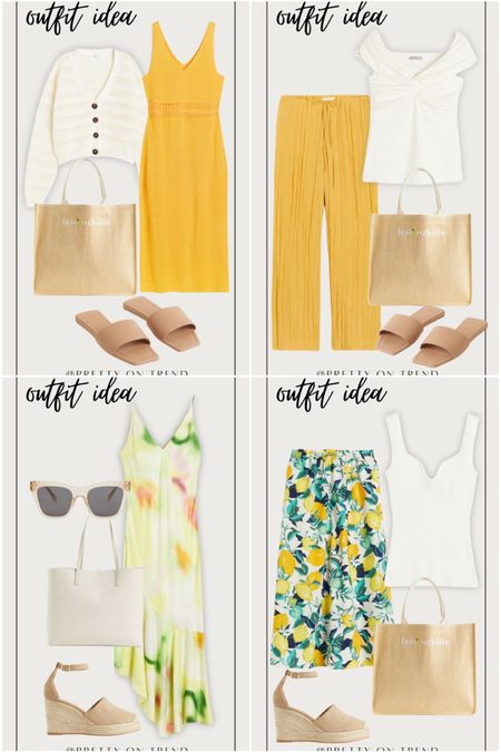 Bright yellow outfits for summer 

#LTKSeasonal #LTKstyletip #LTKsalealert