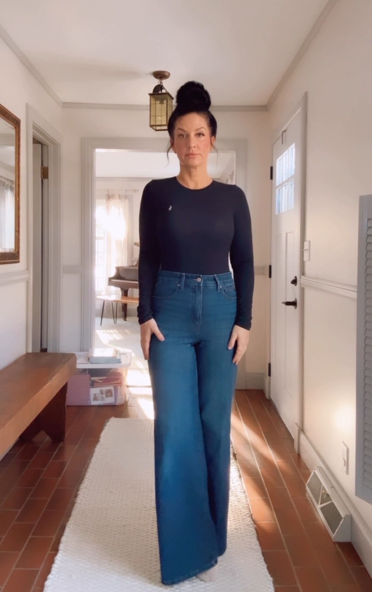 Actually the best fitting jeans ever. And who doesn’t love a good body suit. 🤍

#LTKBeauty #LTKStyleTip #LTKOver40