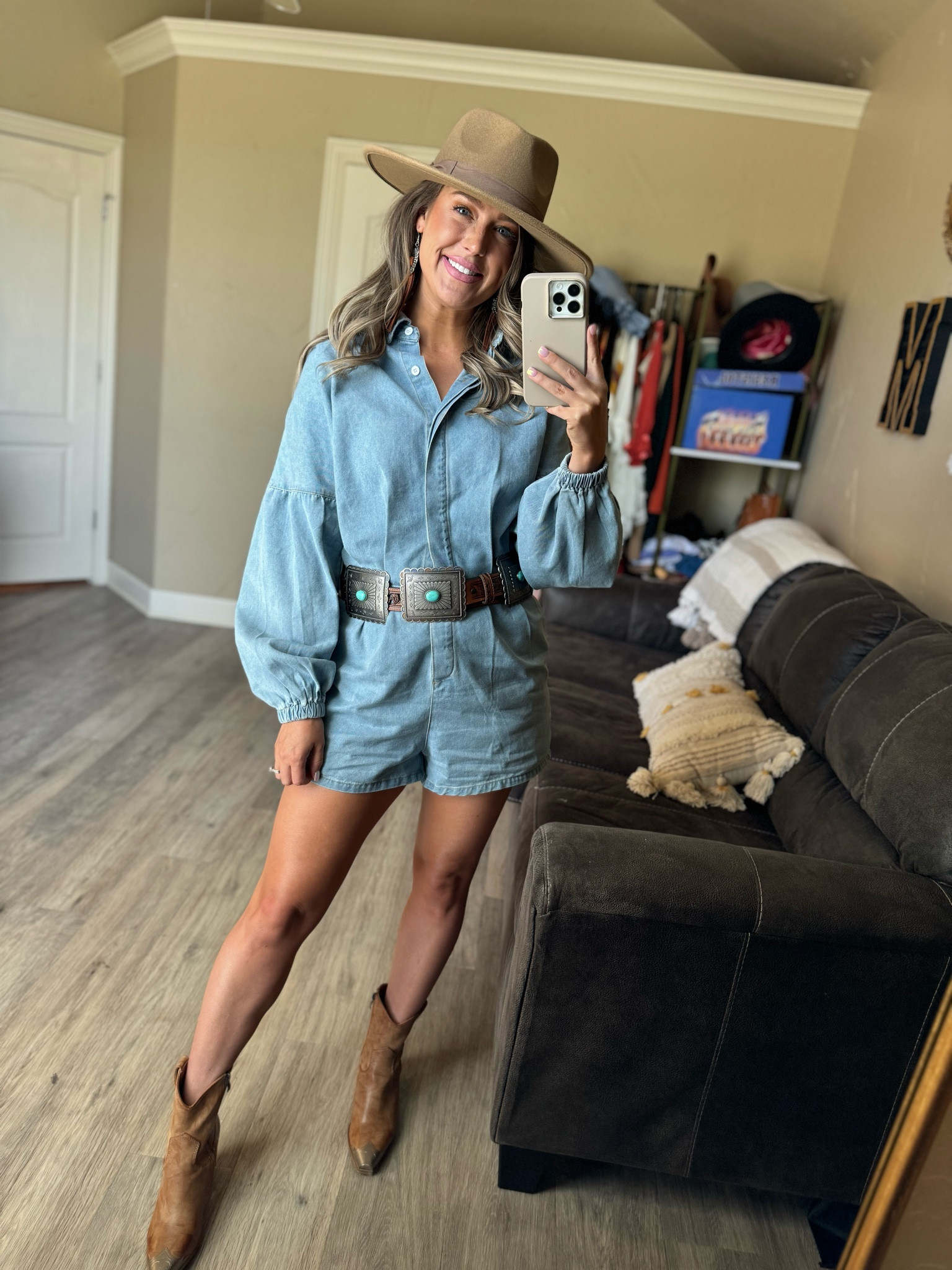 Concert outfit, denim romper, rodeo style, country concert outfit inspo

#LTKFindsUnder50 #LTKFestival #LTKStyleTip