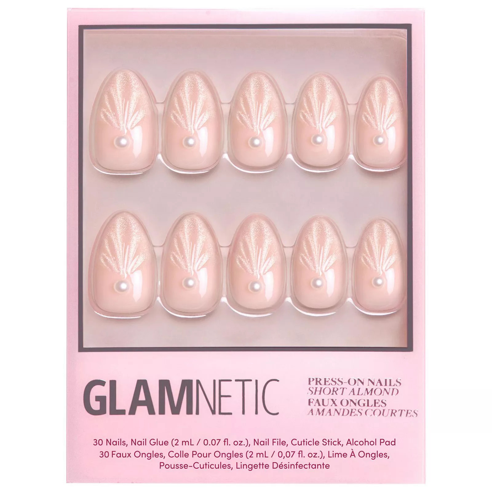 Glamnetic Premium Press-On Nail Kit, Size: 1.1 Oz, Honeymoon | Kohl's