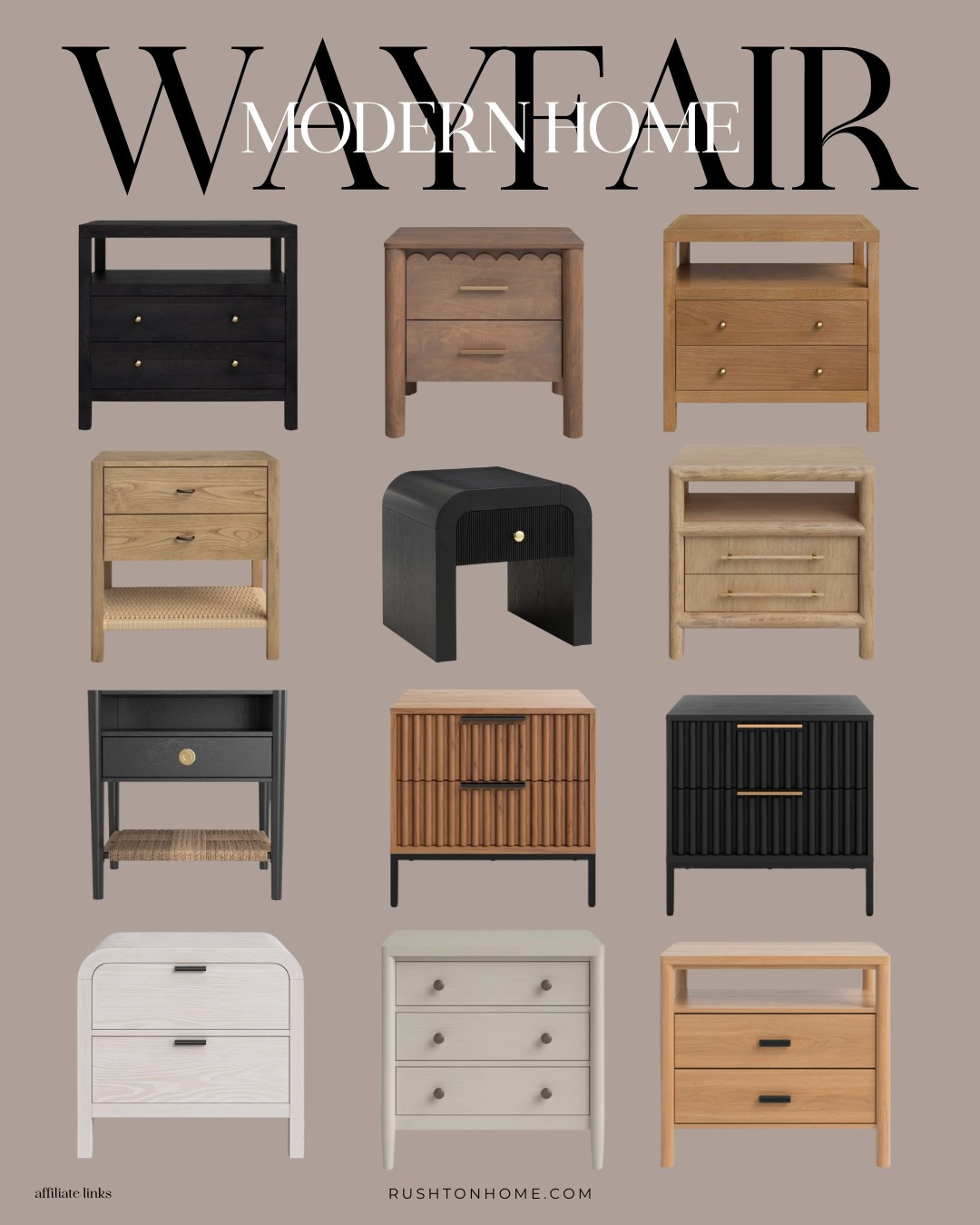 All the nightstands and side tables! If you are on the hunt for new bedside tables or new accent/side tables for you living room, this is a great collection to check out!!  So many good different options that can help pull your whole design for a space together. 

 

#LTKWatchNow #LTKHome #LTKSaleAlert