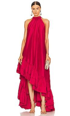 Azeeza Lucas Gown in Ruby from Revolve.com | Revolve Clothing (Global)