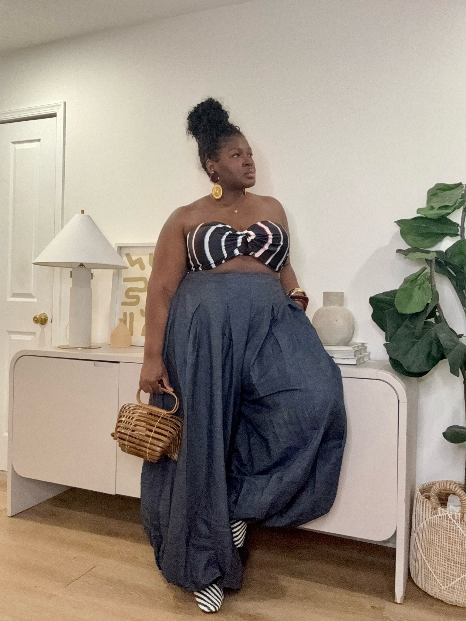 The easiest outfits usually start with one statement piece. These wide leg pants do all the talking while the simple top keeps everything balanced and chic. A reminder that comfortable fashion can still feel elevated. wide leg pants outfit, plus size fashion, curvy outfit ideas, casual chic style, comfortable outfit ideas, summer fashion inspiration, relaxed outfit, statement pants, everyday style, trendy pants outfit

#LTKootd #LTKSeasonal #LTKMidsize