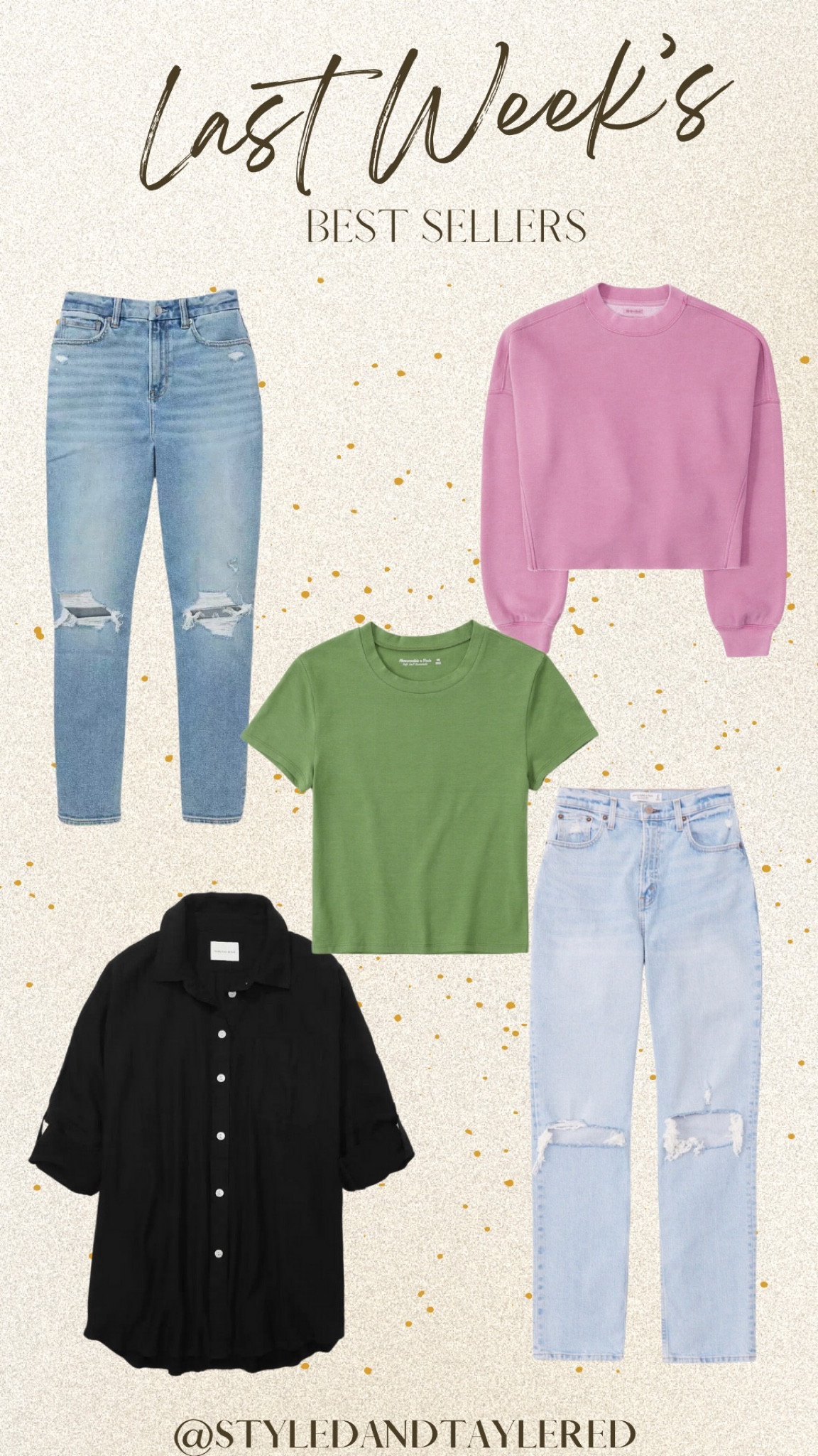 Top 5 Best Sellers from last week! 

#LTKcurves #LTKfit #LTKstyletip