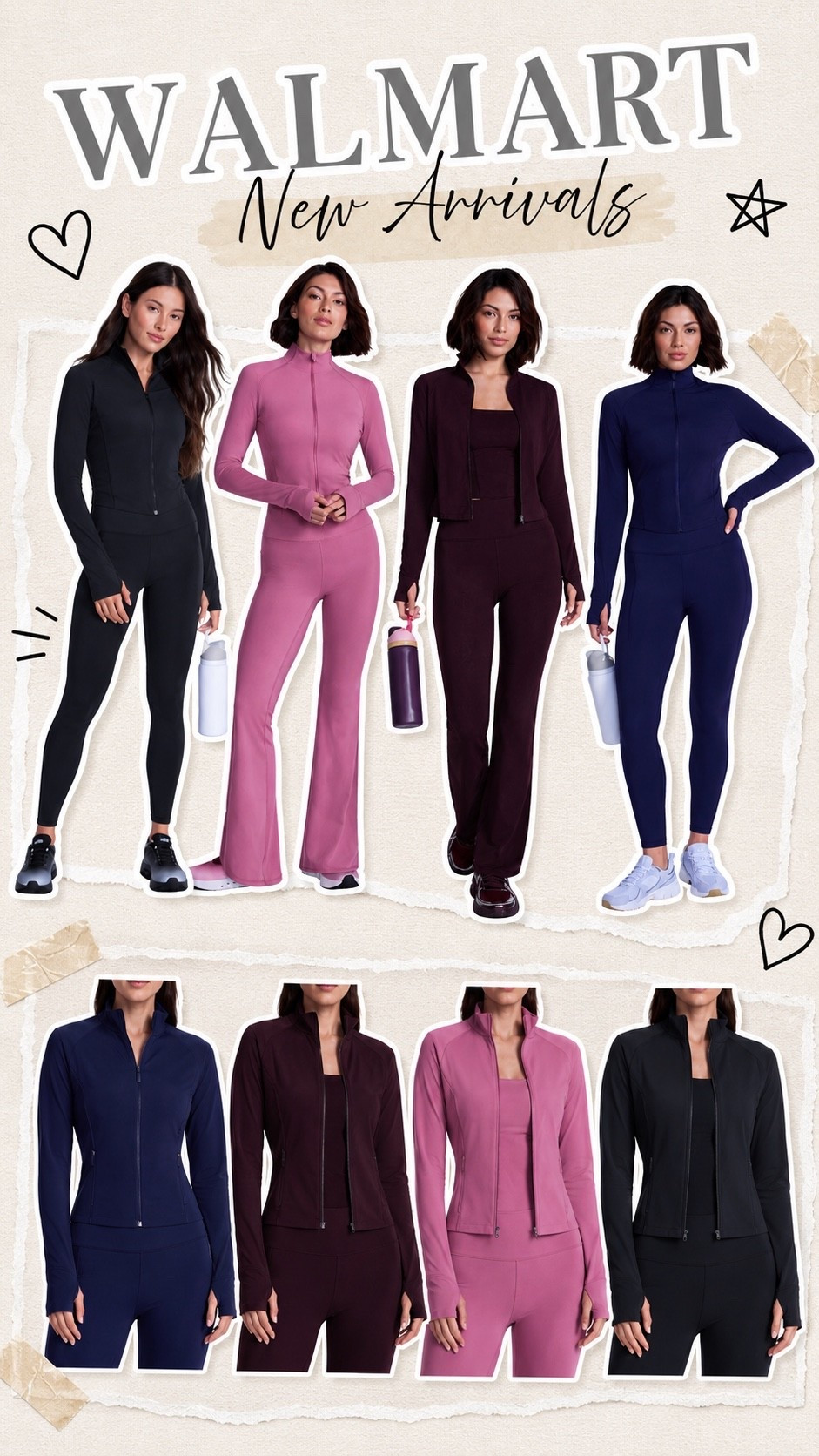 Walmart new workout sets 
Walmart new arrivals

#LTKSaleAlert #LTKOver40 #LTKActive