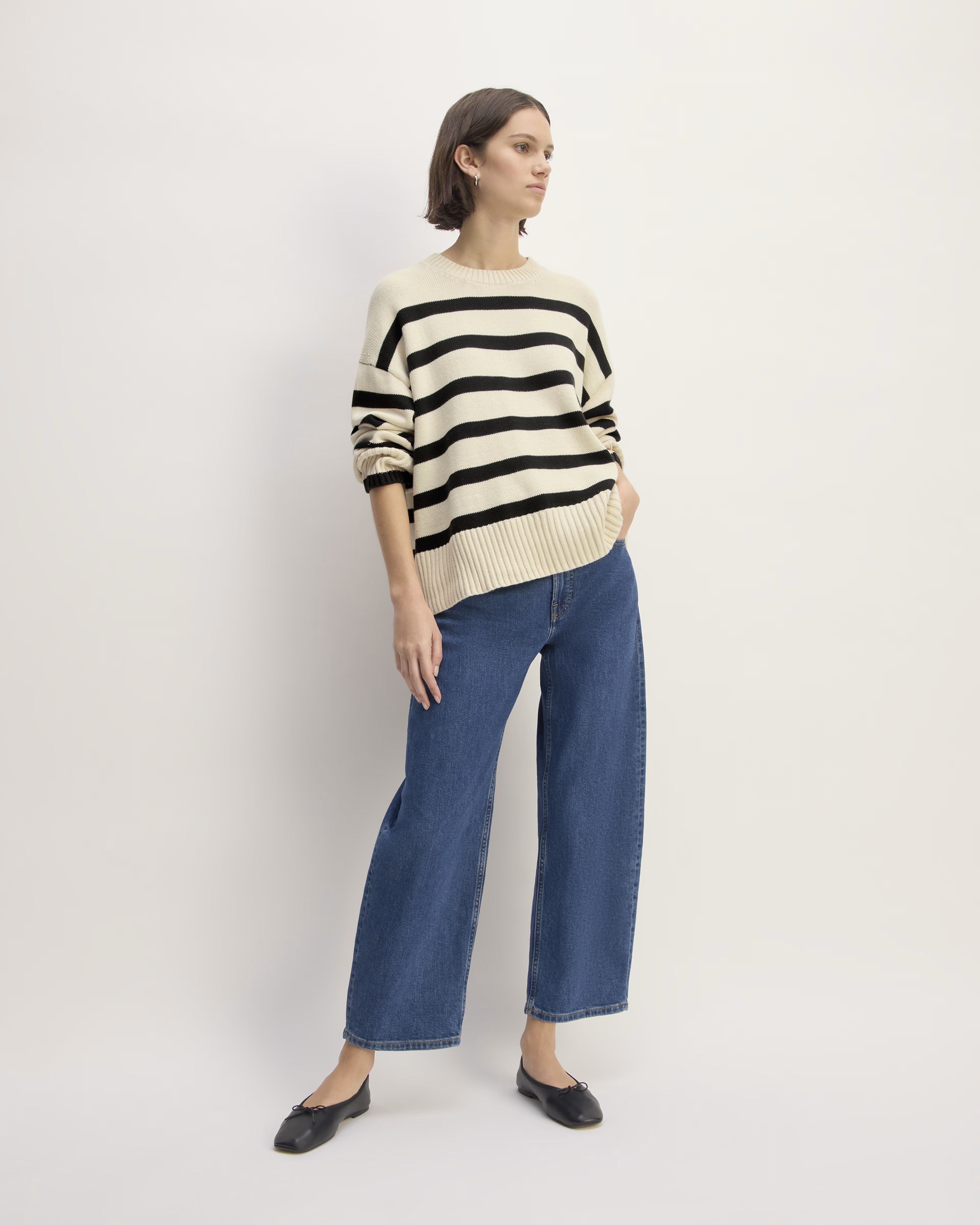 The Boxy Sweater in Everyday Cotton | Everlane