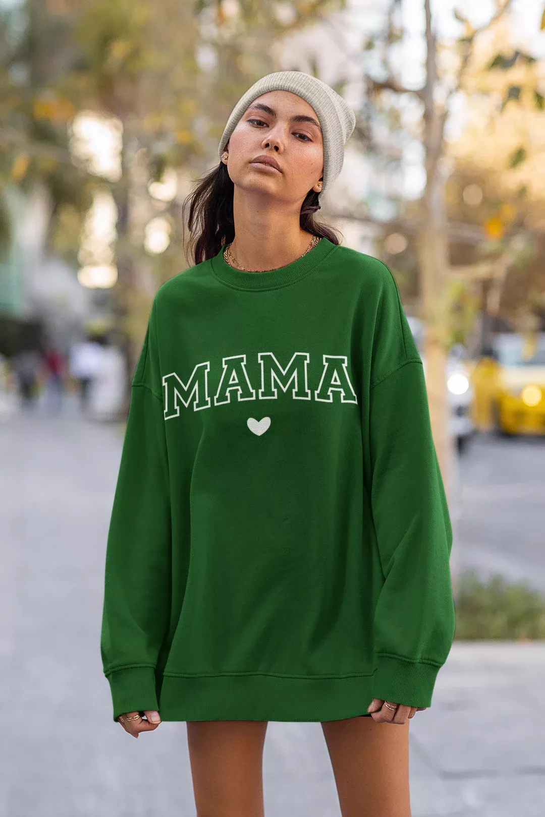 Green discount mama sweatshirt