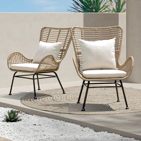 Isabelle Outdoor Lounge Chair with Cushion | Wayfair North America