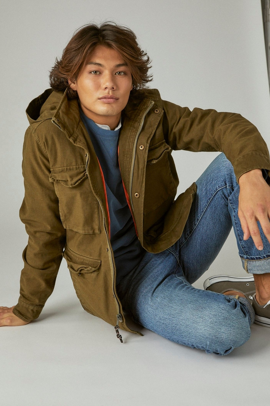 m-65 button out liner jacket | Lucky Brand