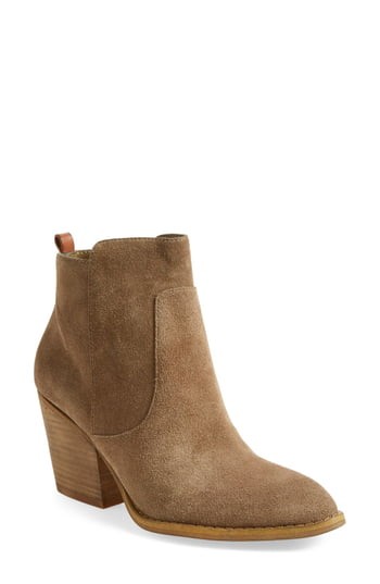 Women's Treasure & Bond 'Winsor' Block Heel Bootie, Size 5 M - Beige | Nordstrom