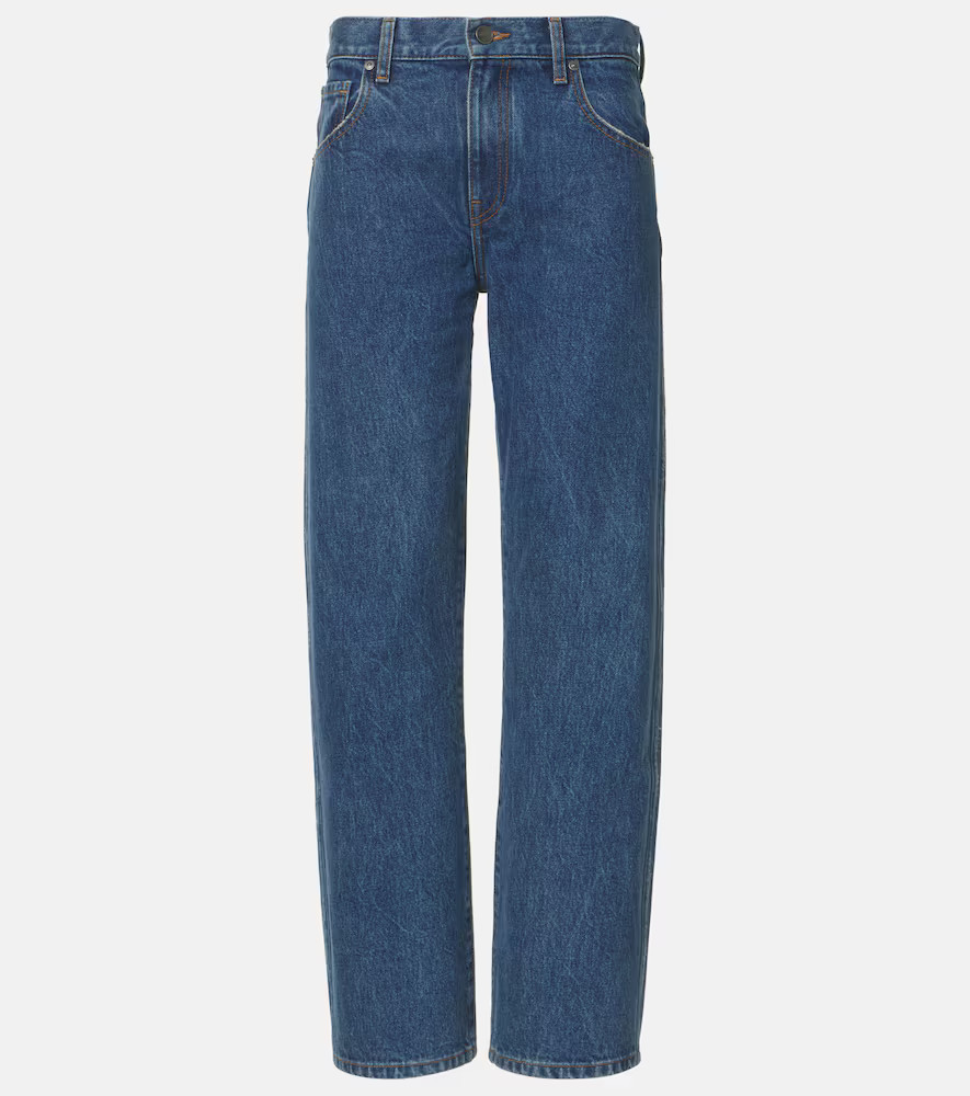 Khaite Kerrie mid-rise wide-leg jeans | Mytheresa (US/CA)