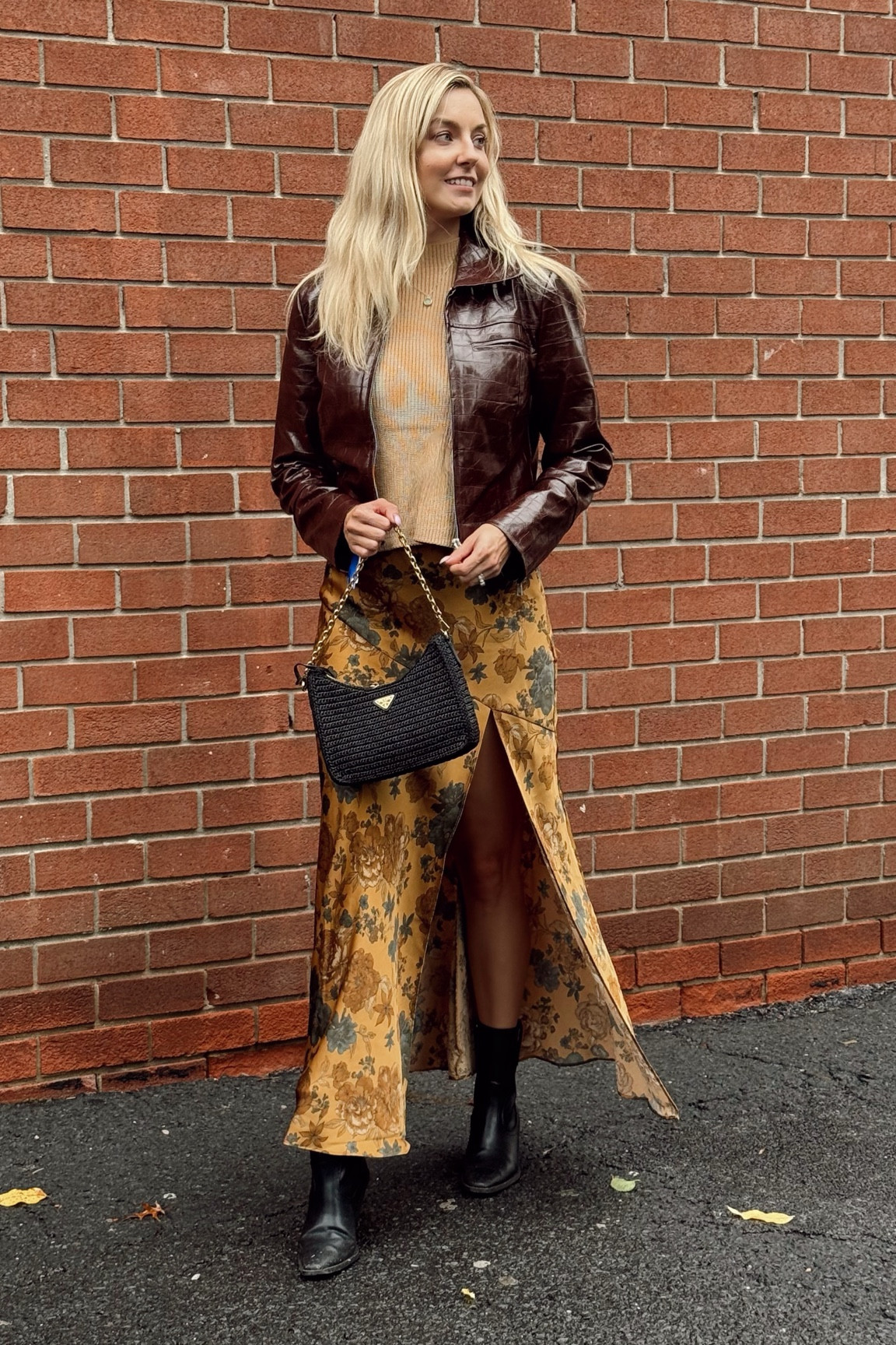 Fall outfit featuring satin skirt, sweater top and cowboy boots

Fall outfits, fall boots, fall jacket, fall shoes, fall fashion, satin skirt outfit, skirt and sweater, skirt with boots, cowboy boots outfit 

#LTKSeasonal #LTKStyleTip #LTKShoeCrush