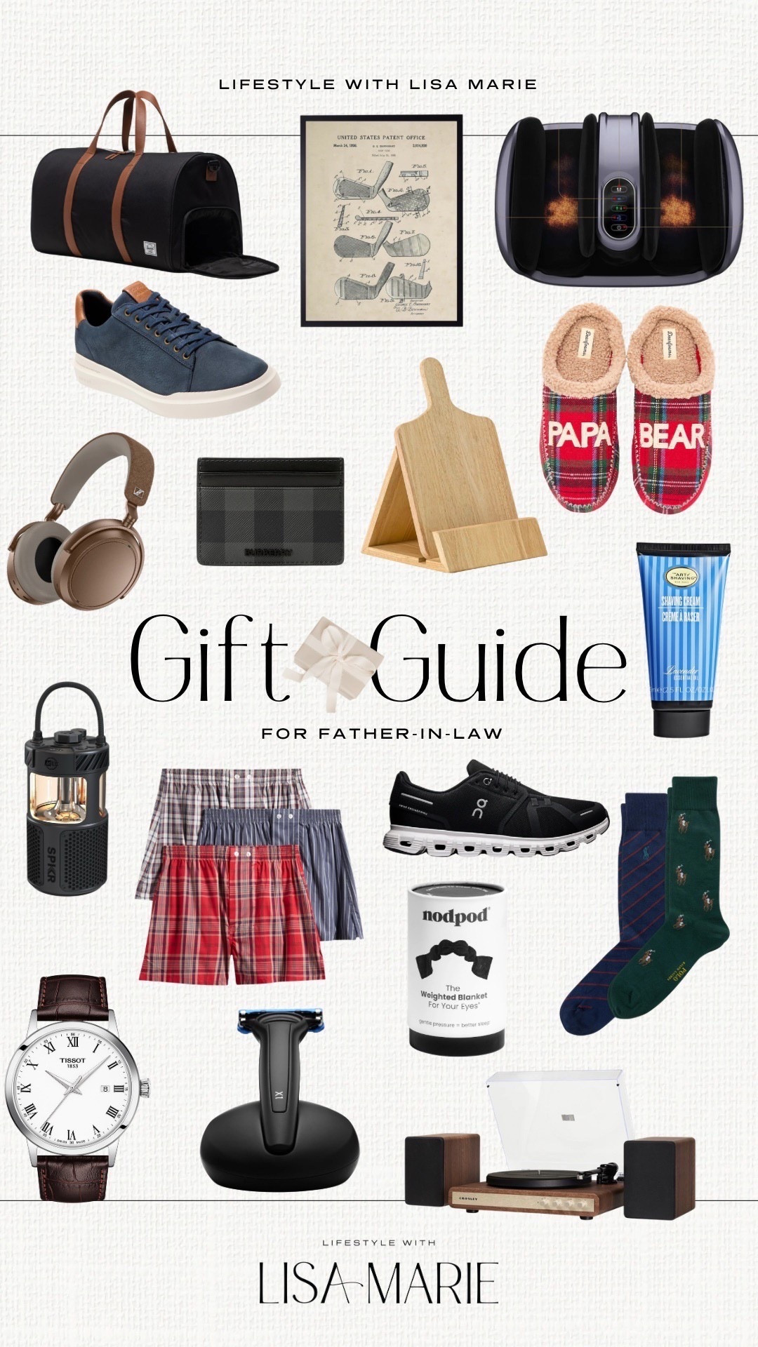 Holiday gift guide for him! Christmas present gift ideas for husband, father in law, grandfather, and brother. Nordstrom gift guide. 


#LTKGiftGuide #LTKMens #LTKHoliday