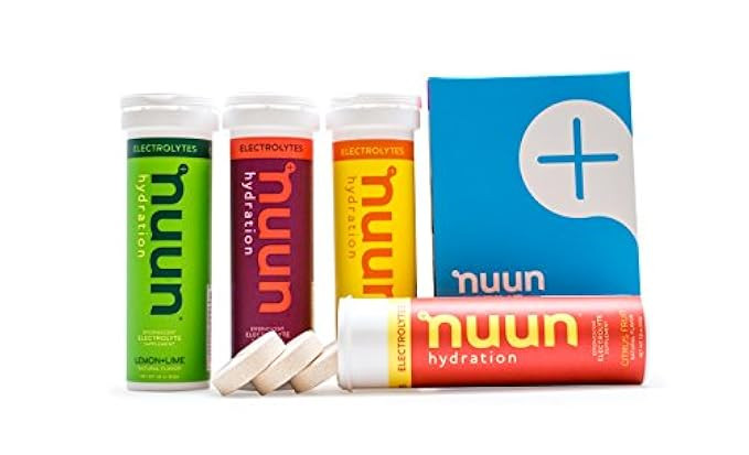 Nuun Hydration: Electrolyte Drink Tablets, Citrus Berry Mixed Flavor Pack, Box of 4 Tubes (40 servin | Amazon (US)