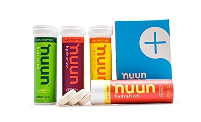 Nuun Hydration: Electrolyte Drink Tablets, Citrus Berry Mixed Flavor Pack, Box of 4 Tubes (40 servin | Amazon (US)