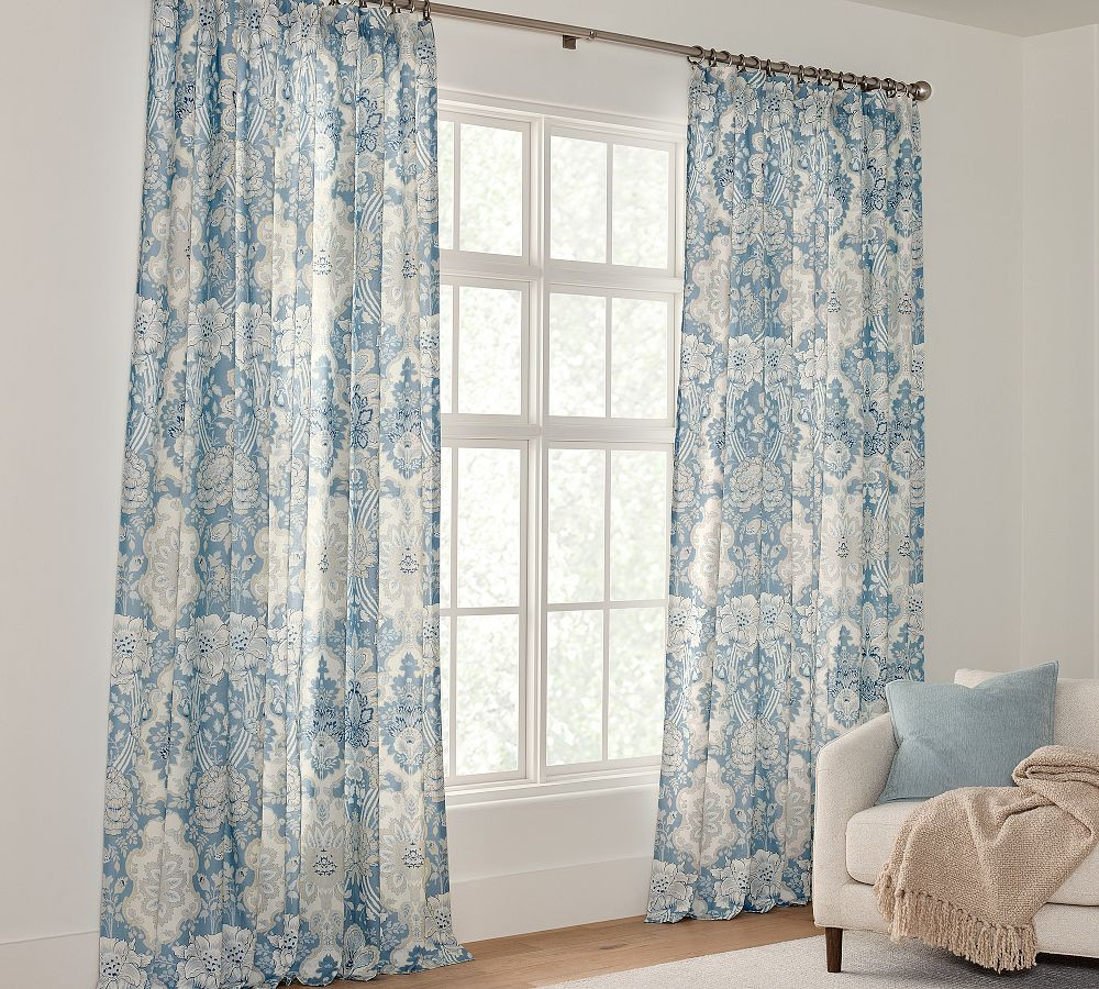 Kravet Arboretum Curtain | Pottery Barn (US)