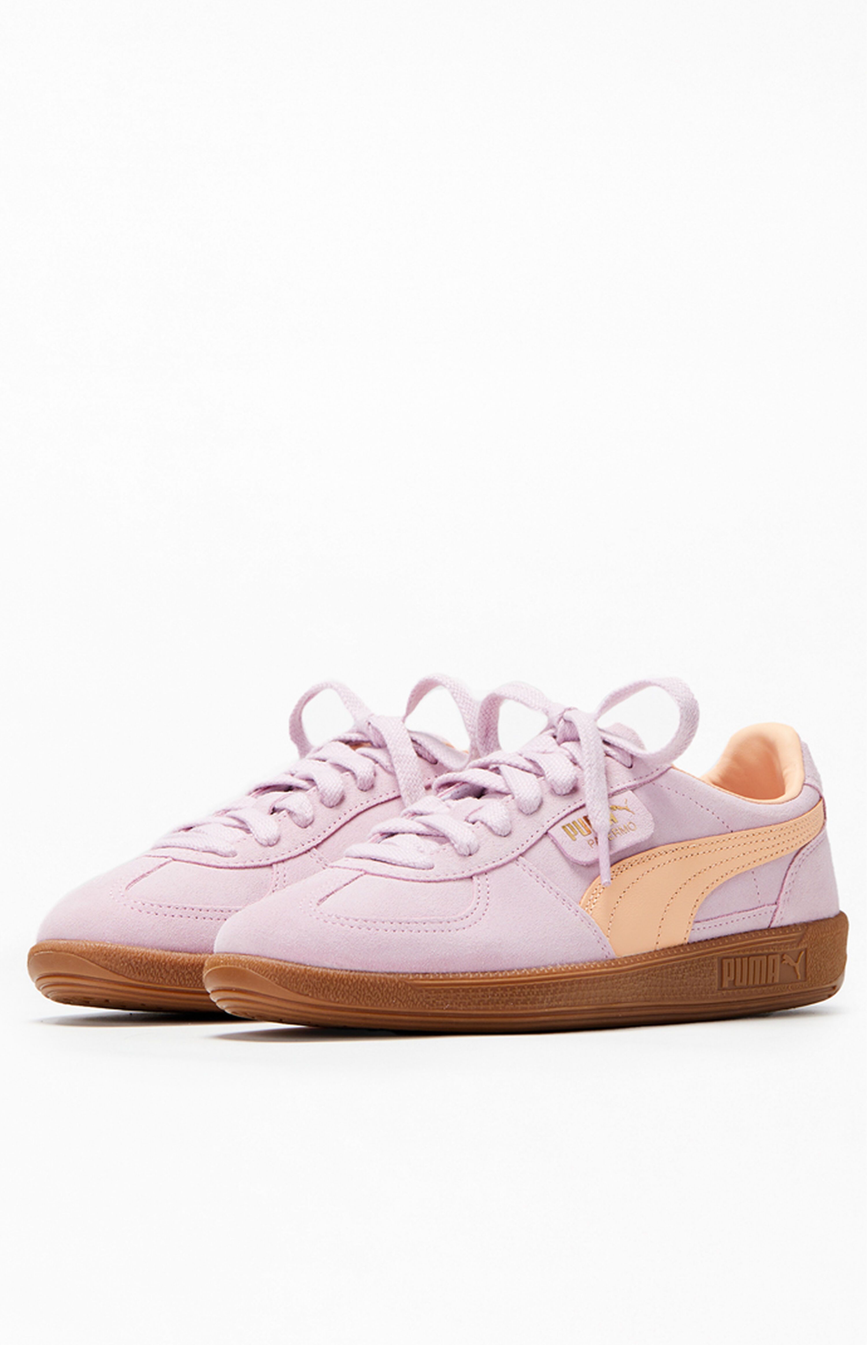 Puma Women's Lavender Palermo Sneakers | PacSun