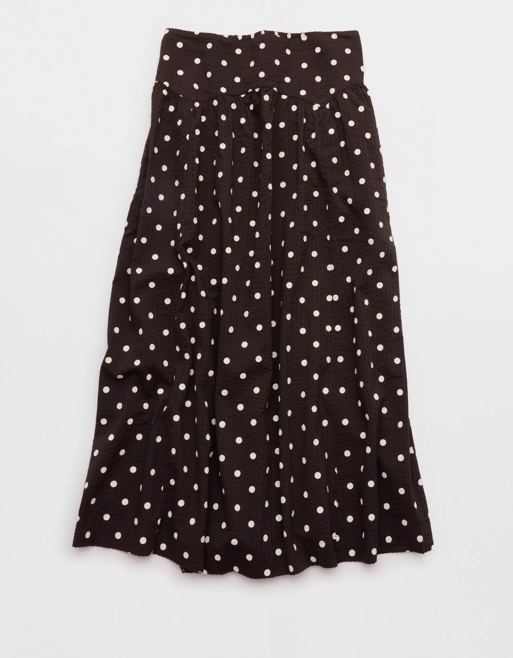 Aerie Seersucker Midaxi Skirt | Aerie
