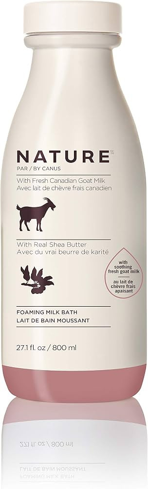 Nature by Canus Foaming Milk Bath With Smoothing Fresh Canadian Goat Milk Vitamin A, B3 Potassium... | Amazon (US)