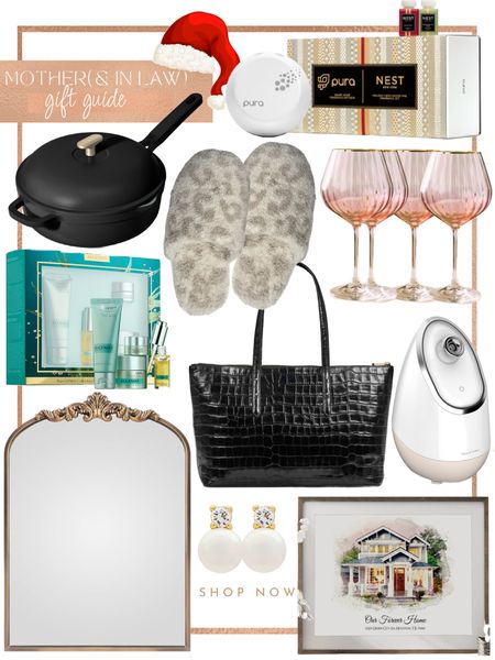 Mother and mother in law gift guide! Home🏡 gets. Family gift. Mother-in-law gift. Wine glasses. Vairo mirror. Tote bag. Slippers. Kitchen gifts. Cooking gifts. Pura. Pearl earrings. Sentimental gifts. Personalized gifts. Must have gifts. Favorite gifts. Vairo gifts. Easy gifts. Unique gifts.

#LTKfamily #LTKHoliday #LTKGiftGuide