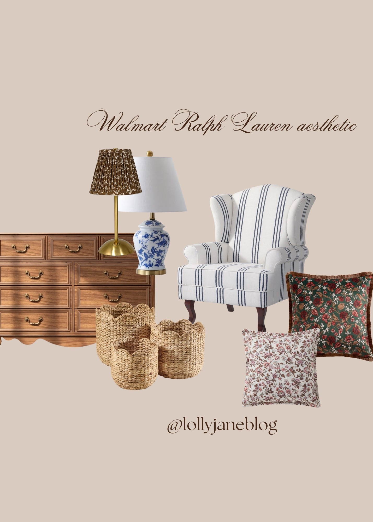 Walmart has the cutest selection of fall home decor, so we picked some of our favorite Walmart Ralph Lauren inspired pieces 🤎

#LTKSeasonal #LTKHome