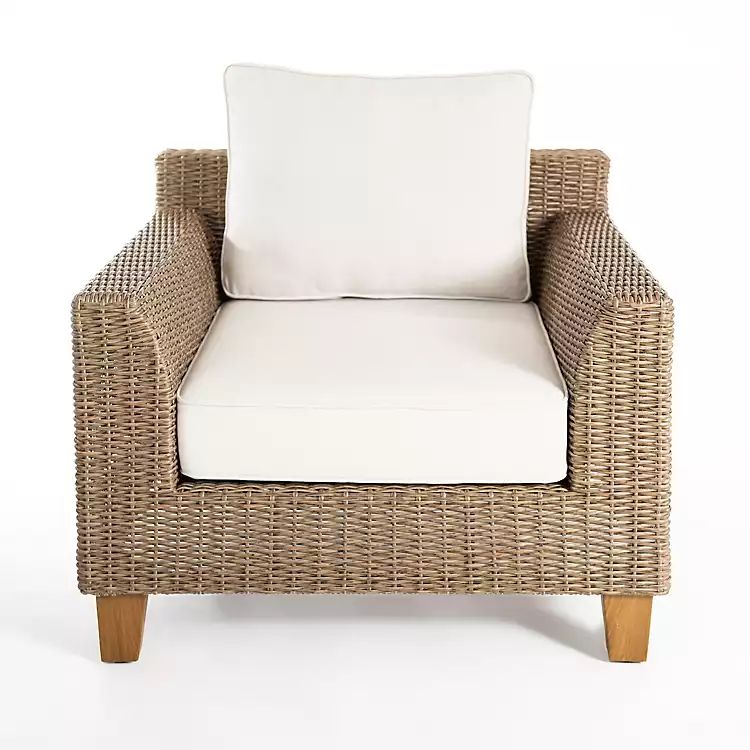 Woven Oasis Outdoor Accent Chair | Kirkland's Home