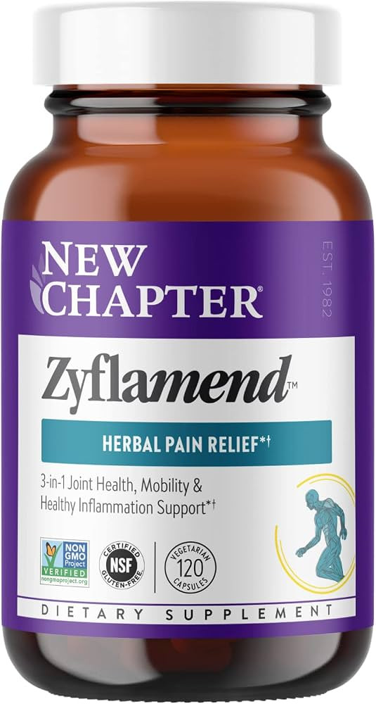 New Chapter Zyflamend™ Joint Supplement & Herbal Pain Relief – 10-in-1 Superfood Blend with T... | Amazon (US)