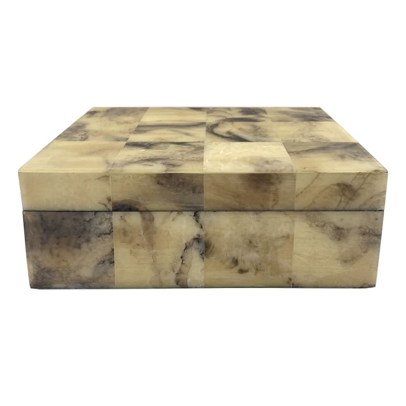 Crosby St. Faux Horn Box, 8x6 | At Home