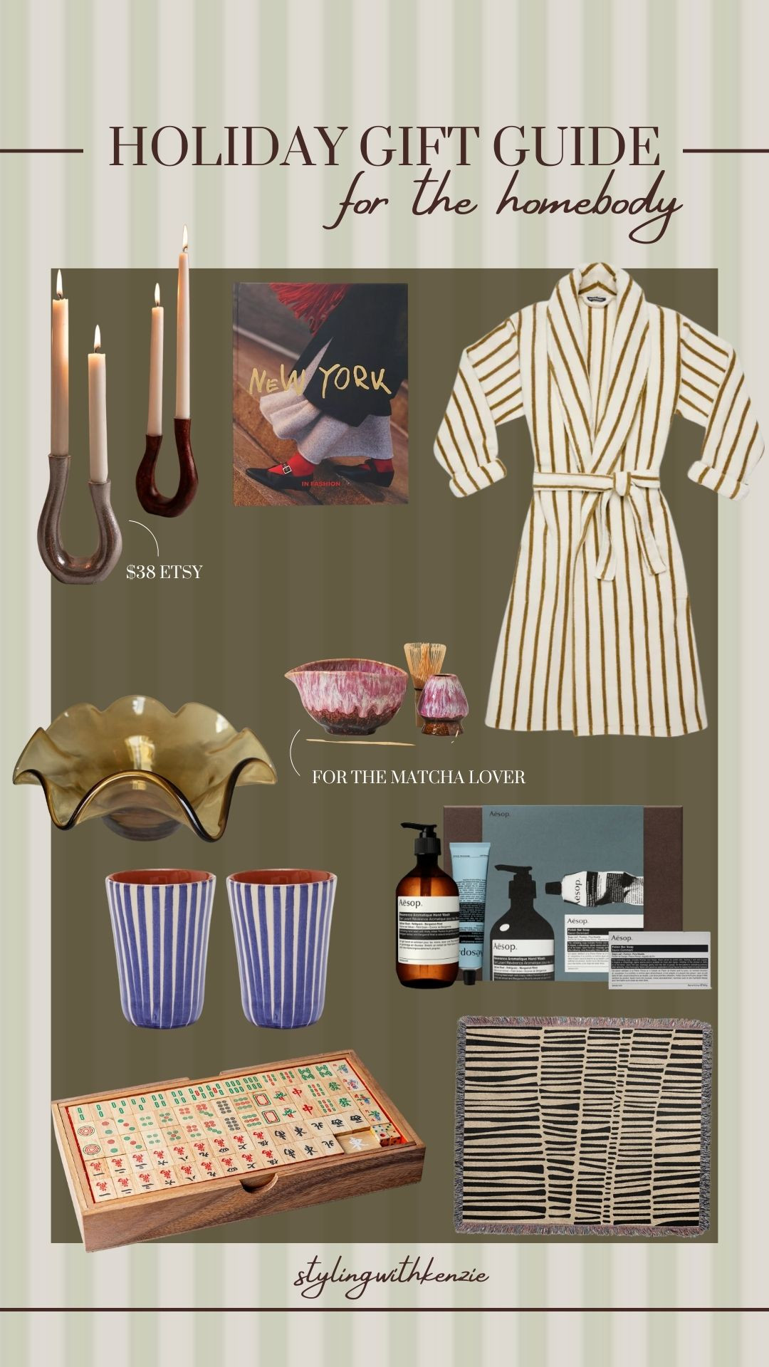 GIFT IDEAS FOR THE HOMEBODY 

 #LTKGiftGuide #LTKHoliday #LTKSeasonal