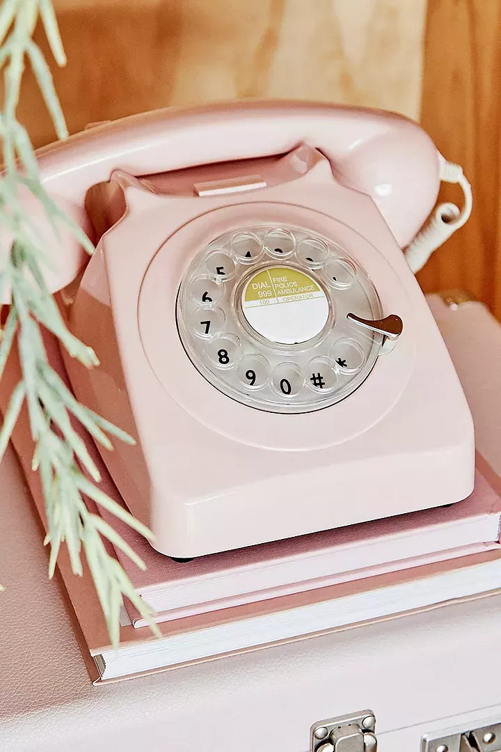 GPO 746 Retro Rotary Dial Landline Phone | Urban Outfitters (US and RoW)