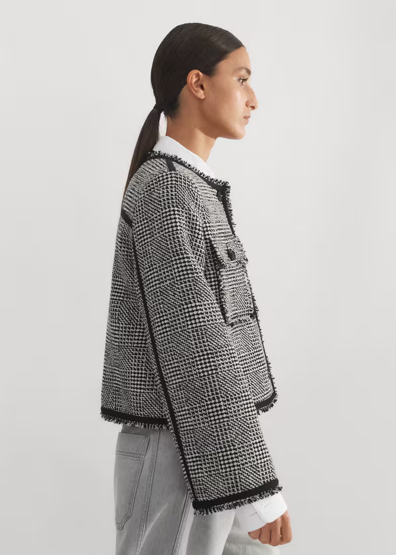 Textured Swing Jacket | ME+EM Global (Excluding US)