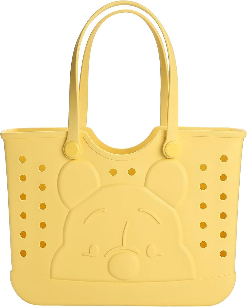 Bioworld Disney Winnie the Pooh Rubber Rubber 16.5" EVA Molded Gummy Tote | Amazon (US)