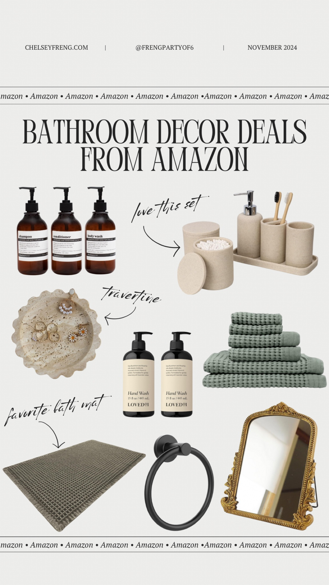 Bathroom deals on Amazon for Black Friday! Get your home guest ready!

#LTKFindsUnder50 #LTKHome #LTKSaleAlert