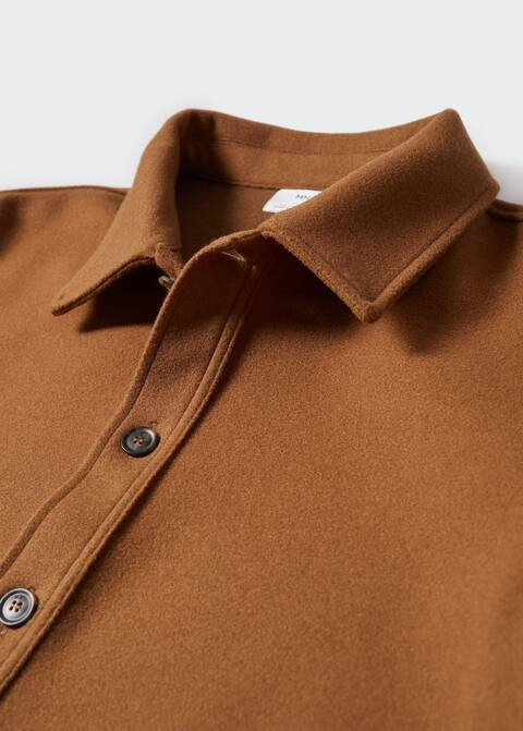 Textured overshirt with pockets -  Men | Mango Man USA | MANGO (US)