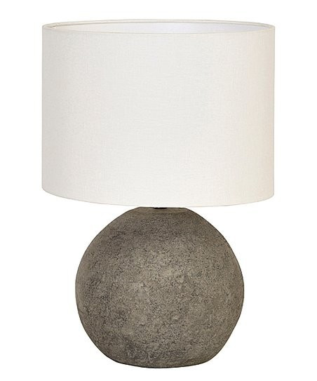 Gray Distressed Terra-Cotta Table Lamp | Zulily