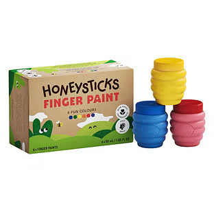 Honeysticks Finger Paint Pkg/6 | The Container Store