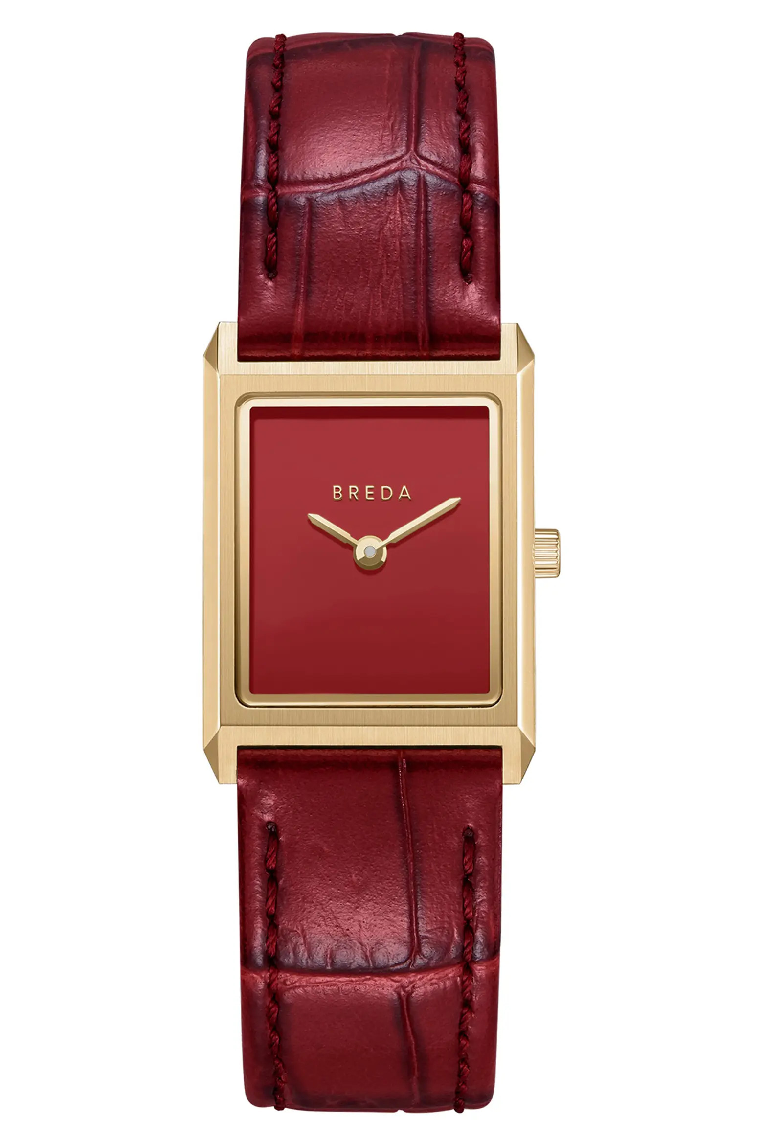 Virgil Leather Strap Watch, 16mm x 8mm (Women) | Nordstrom | Nordstrom