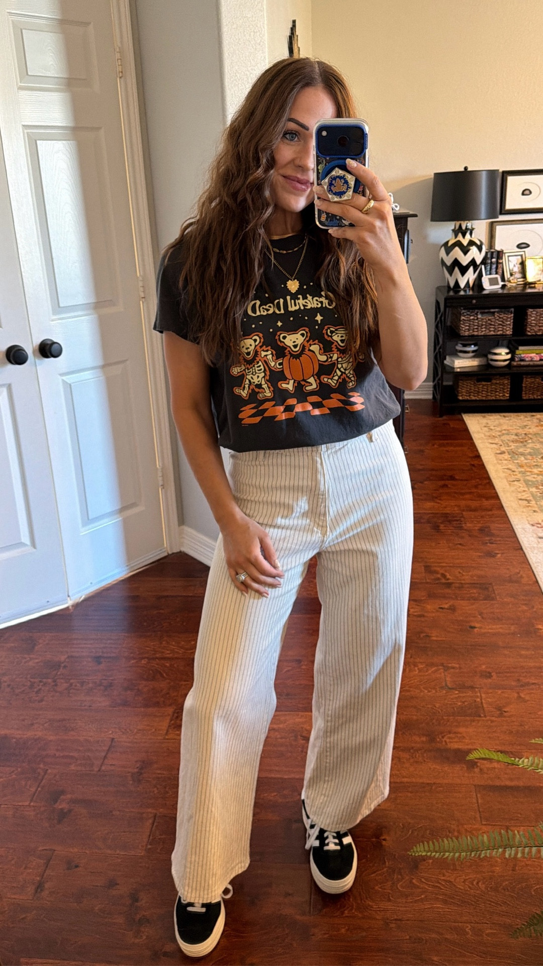 Halloween outfit styling a graphic tee target denim adidas bold

#LTKFindsUnder50 #LTKHalloween #LTKShoeCrush