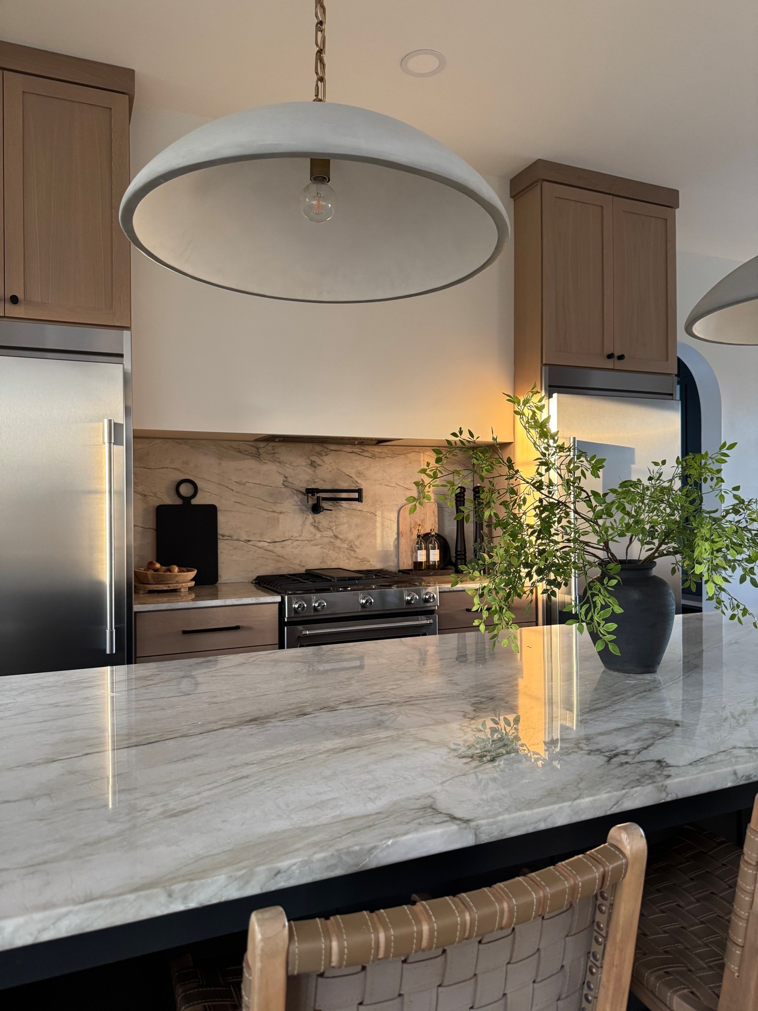 Minimal spring kitchen styling 🌿

*island bar stools have been discontinued, linked stools are similar styles 

#LTKSpringSale #LTKHome #LTKSeasonal