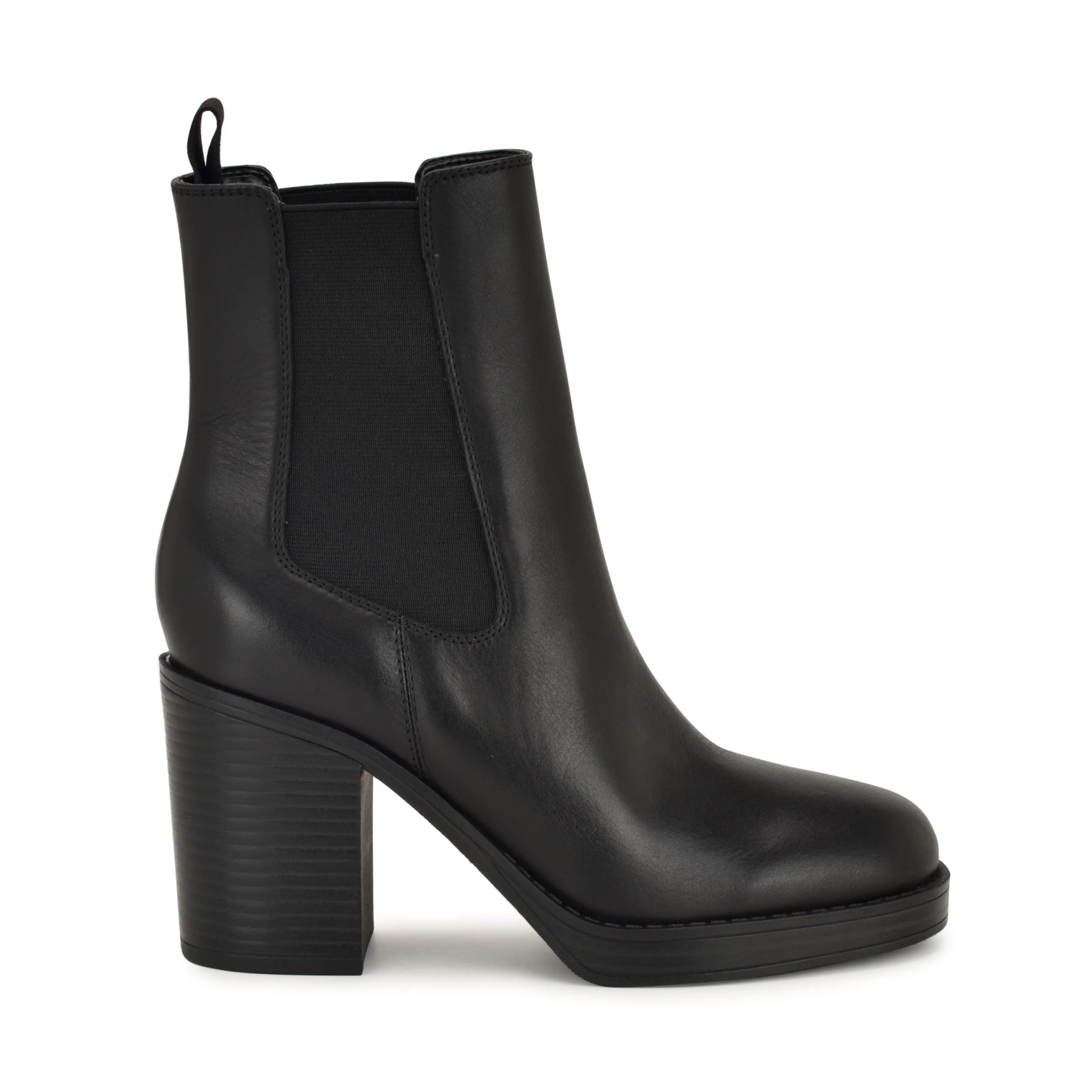 Hollin Ankle Leather Booties | Nine West (US)