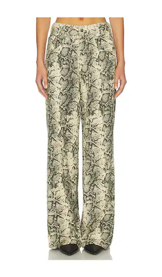 Nakedvice The Maxwell Wide Leg Pant in Beige. - size XS | Revolve Clothing (Global)
