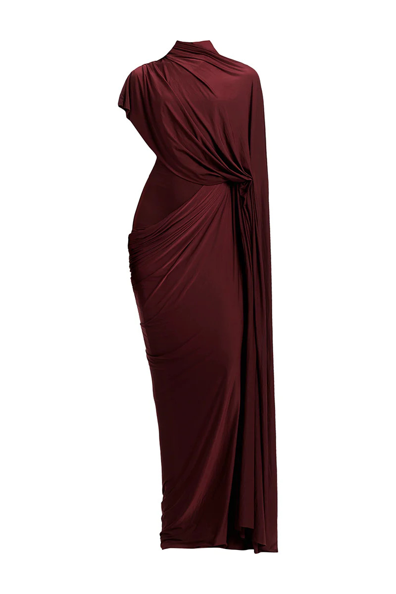 DAPHNE DRAPED MAXI DRESS | Deme by Gabriella | CULT MIA | CULT MIA UK LTD