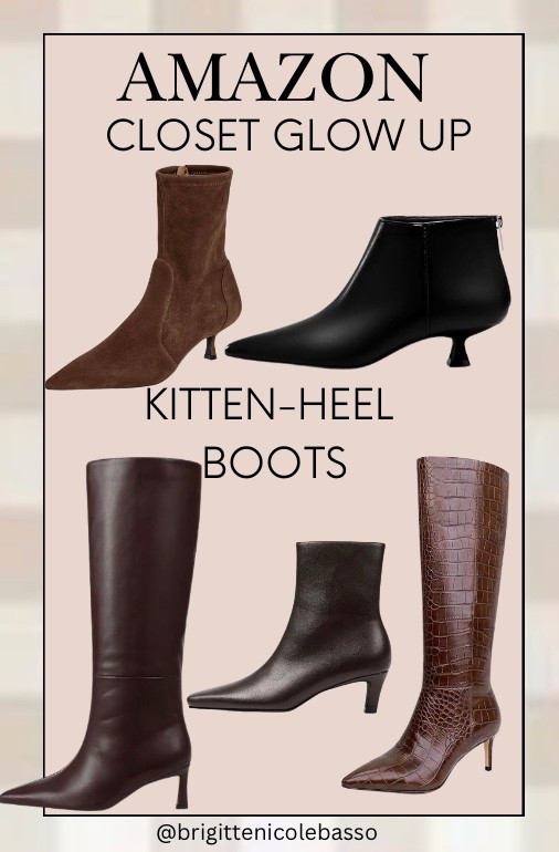 Amazon closet glow up = kitten-heel boots 🤎✨
The chic, polished shoe that makes jeans, trousers, and dresses look instantly elevated. Comfortable, elegant, and expensive-looking without the effort.
This is the heel your capsule wardrobe needs.
#AmazonFashion #KittenHeelBoots #AmazonShoes #ClosetGlowUp #WardrobeStaples #EffortlessChic #NeutralStyle #AmazonFinds #FallStyle #MinimalWardrobe


#LTKootd