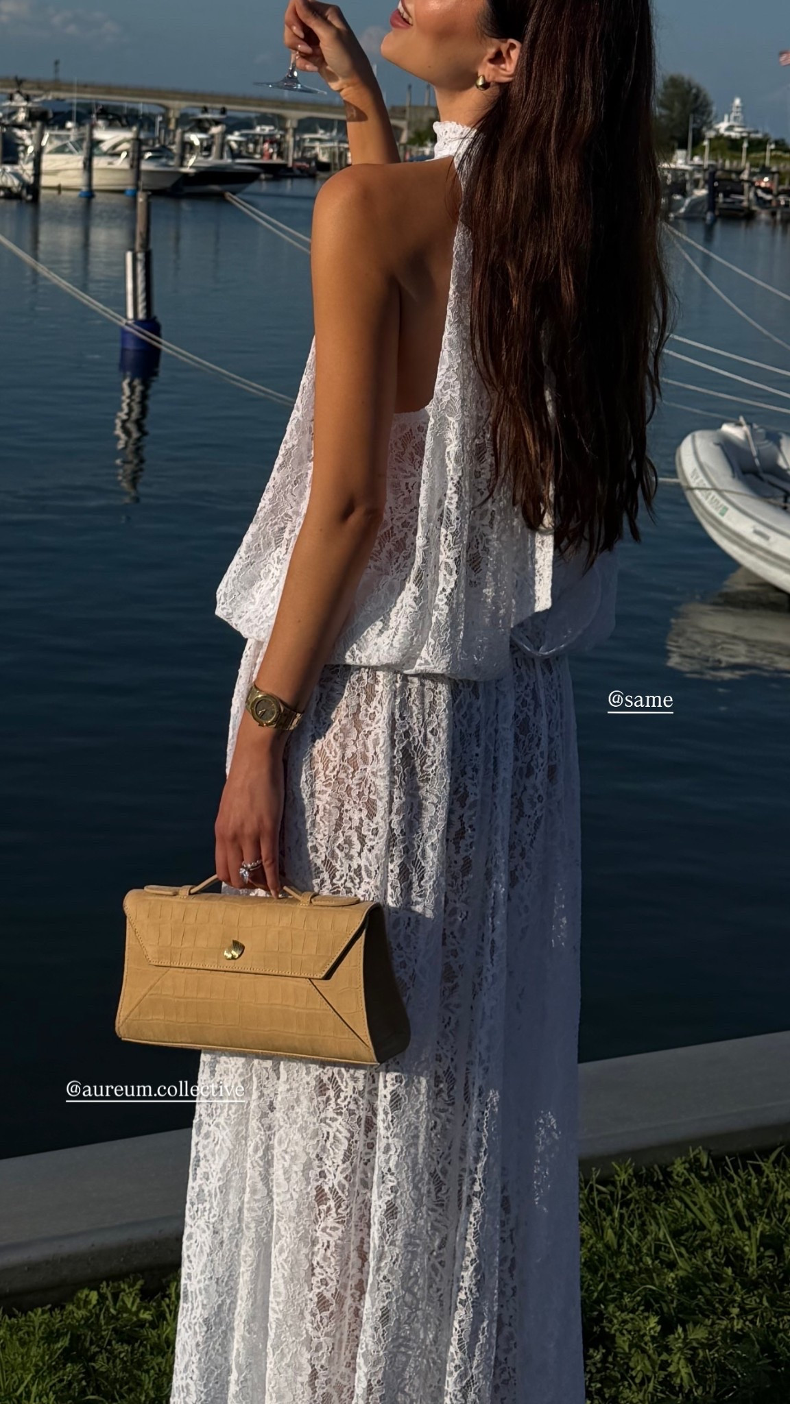 @same dress  @Aureum Collective  clutch 💛

#LTKootd #LTKSeasonal