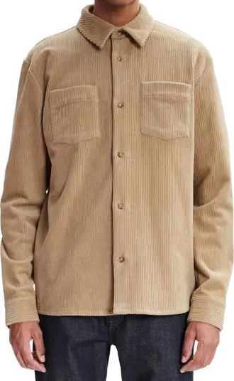A.P.C. Joe Stretch Cotton Corduroy Shirt Jacket | Nordstrom | Nordstrom