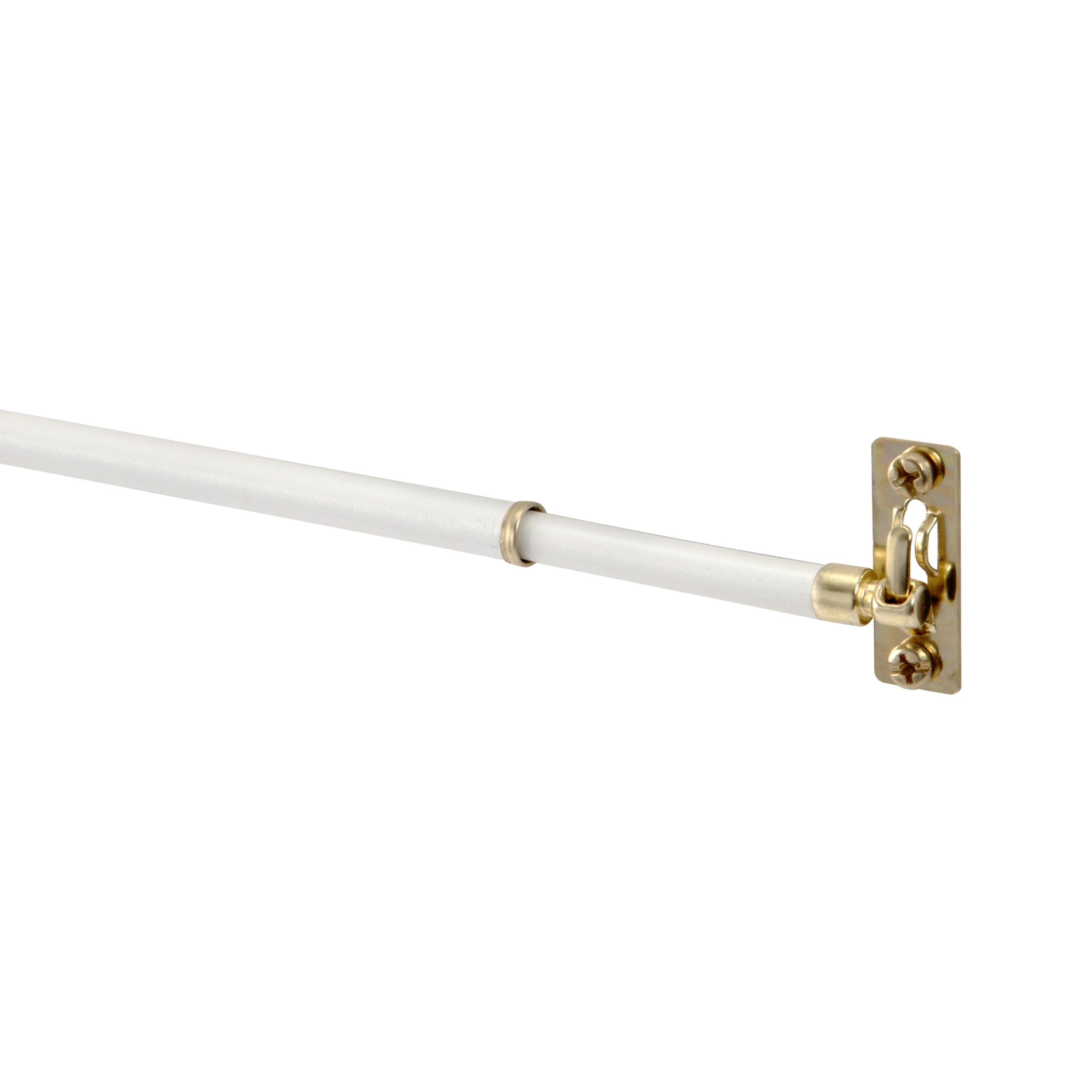 Mainstays 5/16" White Adjustable Swivel Sash Rod, 21-38" | Walmart (US)