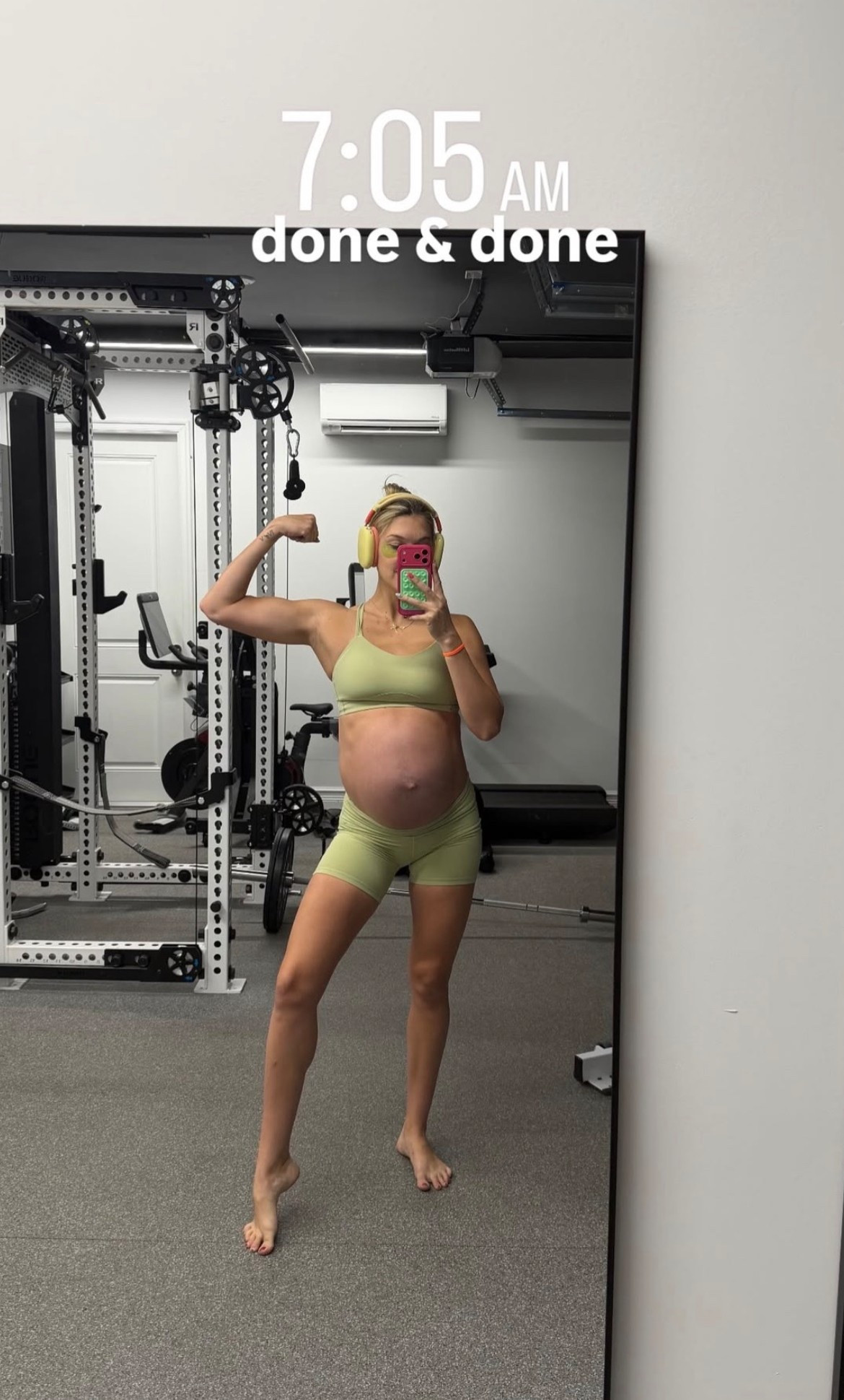 done & done with my workout this morning! love this fog green set from lululemon 🤍

#LTKActive #LTKfitnessgoals #LTKBump