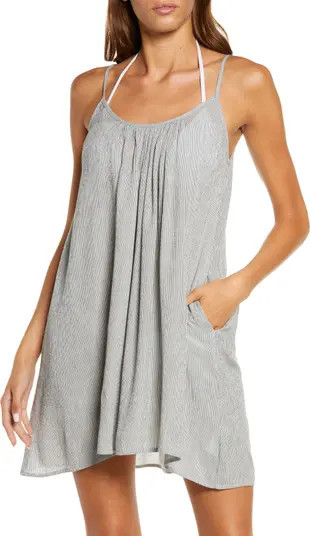 Elan Stripe Cover-Up Slipdress | Nordstrom | Nordstrom